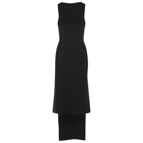 COURREGES Dresses & Skirts - Courreges 'Oblique' Dress In Black Viscose Blend Women